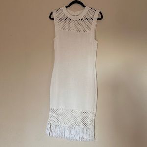 One of a Kind Sample Sale Amour Vert size small 100% cotton knit dress NWOT